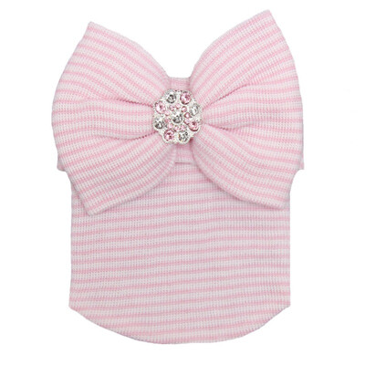 Cute Newborn Baby Girl Boys Striped Bowknot Hospital Hat Beanie Hat Stretchy Cap With Shiny Diamonds
Cute Newborn Baby Girl Boys Striped Bowknot Hospital Hat Beanie Hat Stretchy Cap With Shiny Diamonds