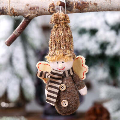 Christmas Drop Ornaments Plush Doll Christmas Pendant Decorative Hanging Ornaments Seasonal Home Party Decorations
Christmas Drop Ornaments Plush Doll Christmas Pendant Decorative Hanging Ornaments Seasonal Home Party Decorations