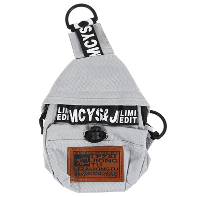 Women Waist Fanny Pack Nylon Belt Zipper Waist Bag Casual Chest Bum Bag