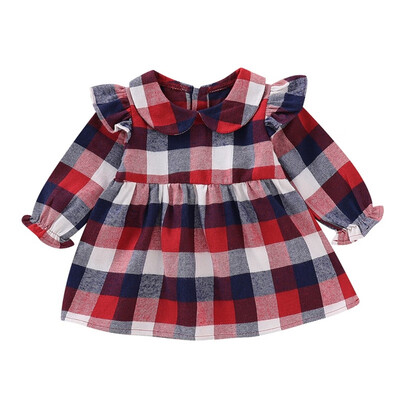 Baby Girls Dresses Long Sleeve New Autumn Casual Dress Cotton Plaid Princess Dress Party Newborn Baby Girls Clothes 0-2Y
Baby Girls Dresses Long Sleeve New Autumn Casual Dress Cotton Plaid Princess Dress Party Newborn Baby Girls Clothes 0-2Y