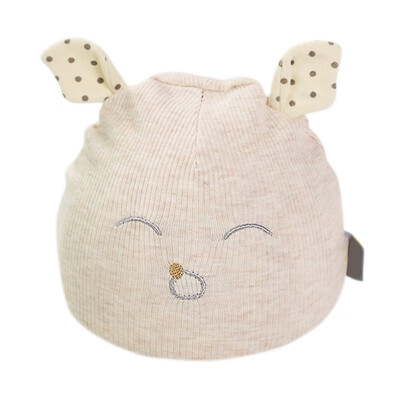 Baby fetal cap spring new baby cartoon little dot rabbit ear hat infant girl cotton soft cap for 0-6M
Baby fetal cap spring new baby cartoon little dot rabbit ear hat infant girl cotton soft cap for 0-6M