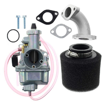 VM22 26mm Carburetor Kit Fit for Mikuni Intake Pipe Pit Dirt Bike 110cc 125cc 140cc Lifan YX
VM22 26mm Carburetor Kit Fit for Mikuni Intake Pipe Pit Dirt Bike 110cc 125cc 140cc Lifan YX