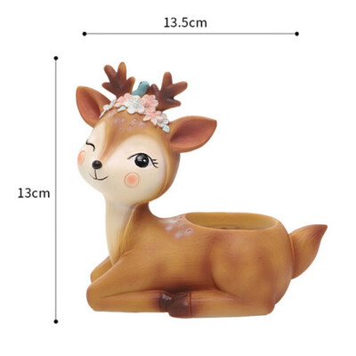 Mini Deer Cute Home Decor Pots Fairy Garden Craft Micro Landscape Ornaments Miniature Resin Figurine Home Decoration Accessories
Mini Deer Cute Home Decor Pots Fairy Garden Craft Micro Landscape Ornaments Miniature Resin Figurine Home Decoration Accessories