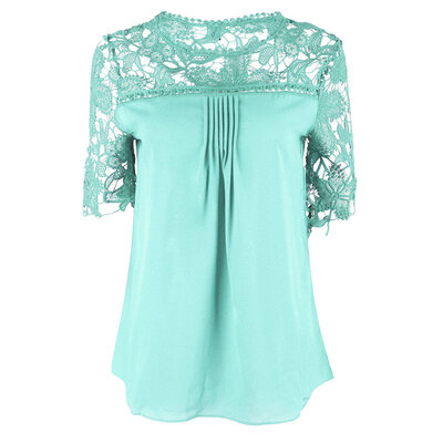 WEIXINBUY Women Clothing Chiffon Blouse O-Neck Patchwork Femme Tops Casual Blouses N2
WEIXINBUY Women Clothing Chiffon Blouse O-Neck Patchwork Femme Tops Casual Blouses N2