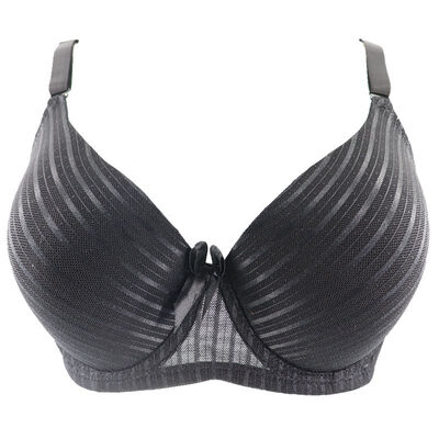 Women Bra Sexy Lingerie Push-up Deep V Plus Size Stripe Glossy Bow With Steel Ring Adjustable Bra
Women Bra Sexy Lingerie Push-up Deep V Plus Size Stripe Glossy Bow With Steel Ring Adjustable Bra