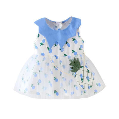 Summer Baby Girl Casual Tutu Dress Toddler Pineapple Pattern Sleeveless Cotton Dresses Outfits With Bag 3-42M
Summer Baby Girl Casual Tutu Dress Toddler Pineapple Pattern Sleeveless Cotton Dresses Outfits With Bag 3-42M