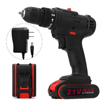 21V Multifunctional Electric Impact Cordless Drill High-power Lithium Battery Wireless Rechargeable Hand Drills Home DIY Electric
21V Multifunctional Electric Impact Cordless Drill High-power Lithium Battery Wireless Rechargeable Hand Drills Home DIY Electric