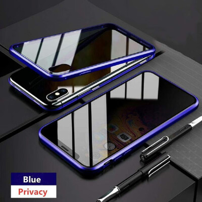 iPhone Glass CaseSlim Bumper Magnetic Adsorption Installation Anti-Scratch Aluminum Metal with Double Screen Protector Cover
iPhone Glass CaseSlim Bumper Magnetic Adsorption Installation Anti-Scratch Aluminum Metal with Double Screen Protector Cover