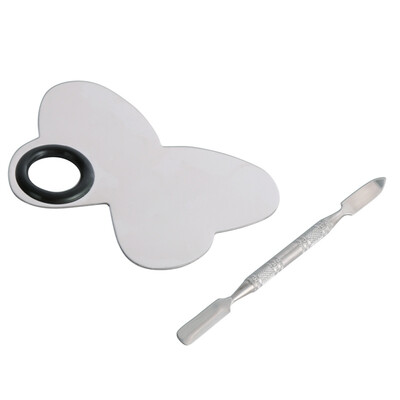Makeup Palette Stainless Steel Nail Art Plate with Spatula Tool Kit for Face Foundation Mixing Pigments Cosmetics Make Up
Makeup Palette Stainless Steel Nail Art Plate with Spatula Tool Kit for Face Foundation Mixing Pigments Cosmetics Make Up