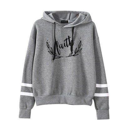 Autumn Women Fashion Casual Faith Printed Hoodie Long Sleeve Hooded Sweatshirt Loose Pullover Tops
Autumn Women Fashion Casual Faith Printed Hoodie Long Sleeve Hooded Sweatshirt Loose Pullover Tops