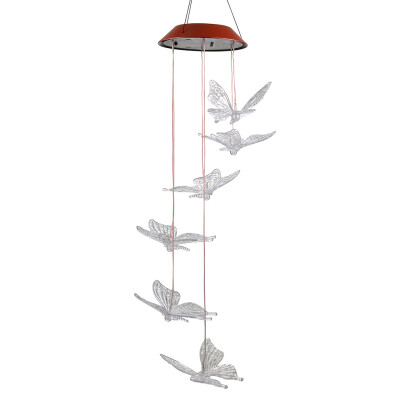 Color-Changing LED Solar Wind Chime Light Outdoor Hanging Wind Bell Decorative Lamp for Patio Garden Home Decor
Color-Changing LED Solar Wind Chime Light Outdoor Hanging Wind Bell Decorative Lamp for Patio Garden Home Decor