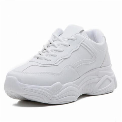 DIWEINI 2019 Spring New Leather Womens Platform Chunky Sneakers Fashion Women Flat Thick Sole Shoes Woman Dad Footwear D9803
DIWEINI 2019 Spring New Leather Womens Platform Chunky Sneakers Fashion Women Flat Thick Sole Shoes Woman Dad Footwear D9803