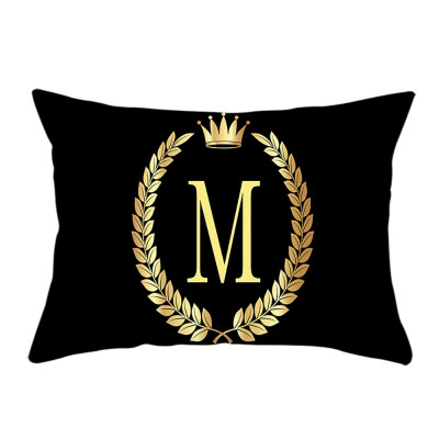 J to R Letters Black Rectangular Crown Pillow Case Soft Peach Velvet Decorative Pillowcase for Home
J to R Letters Black Rectangular Crown Pillow Case Soft Peach Velvet Decorative Pillowcase for Home