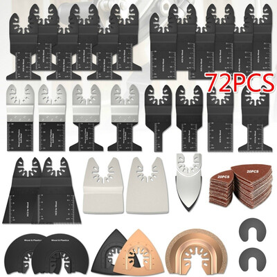 12384072PCS Carbon Steel Coarse Cutter Saw Blades Bi-metal Straight Wood Mix Oscillating Multitool Power
12384072PCS Carbon Steel Coarse Cutter Saw Blades Bi-metal Straight Wood Mix Oscillating Multitool Power