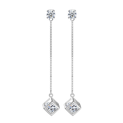 zheFanku Silver Color Long Fashion Elegant Stud Earrings Female ROmantic gift Earrings
zheFanku Silver Color Long Fashion Elegant Stud Earrings Female ROmantic gift Earrings