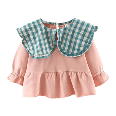Baby Girl Dress 0-3T New Autumn Cute Toddler Baby Fashion Casual All-match Lovely Sweet Doll Large Lapel Long Sleeve T-shirt
Baby Girl Dress 0-3T New Autumn Cute Toddler Baby Fashion Casual All-match Lovely Sweet Doll Large Lapel Long Sleeve T-shirt