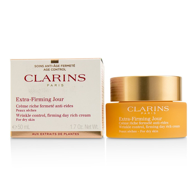 CLARINS - Extra-Firming Jour Wrinkle Control Firming Day Rich Cream - For Dry Skin 50ml17oz
CLARINS - Extra-Firming Jour Wrinkle Control Firming Day Rich Cream - For Dry Skin 50ml17oz