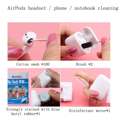 Wireless Earphone Cleaning Set Charging Box Cleaning Solution Brush Clean Mud Cotton Swab Clean Kit
Wireless Earphone Cleaning Set Charging Box Cleaning Solution Brush Clean Mud Cotton Swab Clean Kit