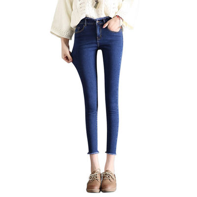 Slim Jeans Pant Women Skinny High Waist Jeans Female Blue Denim Pencil Pants Stretch Waist Lady Plus Size New Pants
Slim Jeans Pant Women Skinny High Waist Jeans Female Blue Denim Pencil Pants Stretch Waist Lady Plus Size New Pants