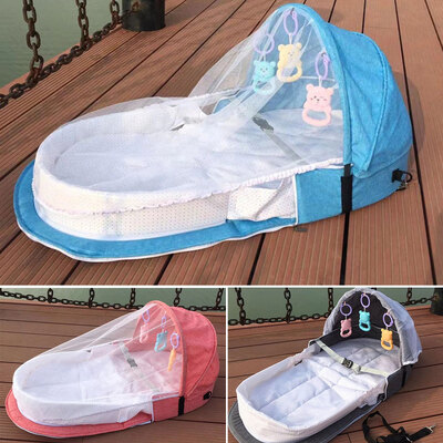 Portable Bionic Baby CribBaby Safety Isolation Bed Multi-function BB Outdoor Folding Bed Travel Cradle Foldable Crib
Portable Bionic Baby CribBaby Safety Isolation Bed Multi-function BB Outdoor Folding Bed Travel Cradle Foldable Crib