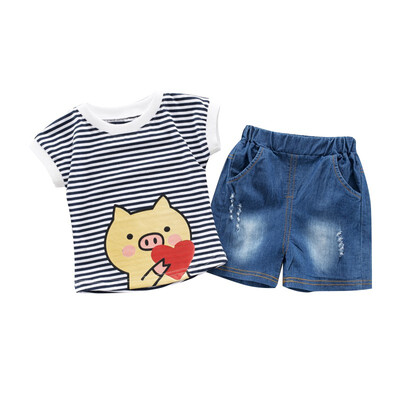 2PCSSET Toddler Baby Boy Girl Outfits Set Casual Short Sleeve Carrots Print Stripe T-Shirt Shorts Clothes Suit
2PCSSET Toddler Baby Boy Girl Outfits Set Casual Short Sleeve Carrots Print Stripe T-Shirt Shorts Clothes Suit