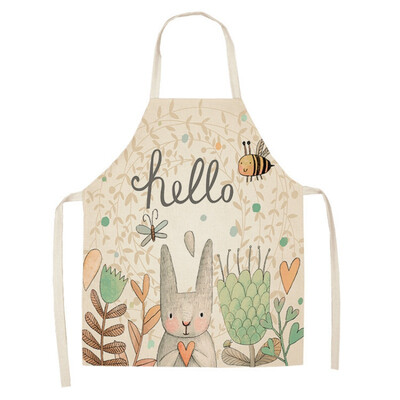1Pcs 6849cm Lovely Cartoon Rabbit Printed Kitchen Aprons for Women Kids Sleeveless Cotton Linen Cooking Cleaning Tools
1Pcs 6849cm Lovely Cartoon Rabbit Printed Kitchen Aprons for Women Kids Sleeveless Cotton Linen Cooking Cleaning Tools