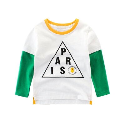2018 Cartoon Cotton Autumn Shirt Boy Girls Kids Clothing Children T-shirts Dinosaur Print Long Sleeve T Shirts Stripes Tops
2018 Cartoon Cotton Autumn Shirt Boy Girls Kids Clothing Children T-shirts Dinosaur Print Long Sleeve T Shirts Stripes Tops