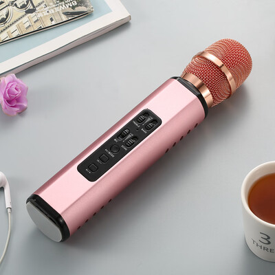 K6 Wireles-s Microphone Karaokes Player Recording Singing Microphone BT41 Speaker Treasure Sound Singing Gift Portable Lightweigh
K6 Wireles-s Microphone Karaokes Player Recording Singing Microphone BT41 Speaker Treasure Sound Singing Gift Portable Lightweigh