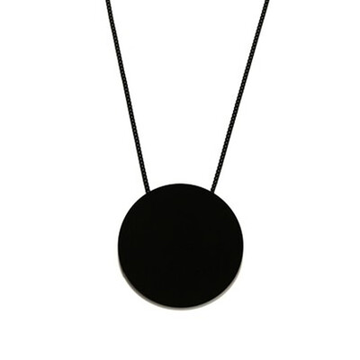 Concise Style Black White Necklace Fashion Trendy Hyperbole Big Acrylic Circle Long Collar Pendant Necklaces For Women
Concise Style Black White Necklace Fashion Trendy Hyperbole Big Acrylic Circle Long Collar Pendant Necklaces For Women