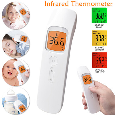 IR Infrared Thermometer for Baby Adult Medical Ear Thermometer Reading LCD Digital Fever Thermometer
IR Infrared Thermometer for Baby Adult Medical Ear Thermometer Reading LCD Digital Fever Thermometer