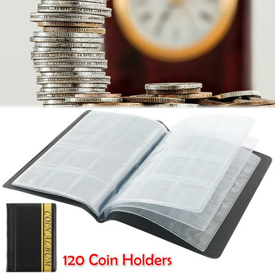 Coin Storage Album Rare Coin Holders Book - Coins Collection for Collectors 120 Coin Holders
Coin Storage Album Rare Coin Holders Book - Coins Collection for Collectors 120 Coin Holders