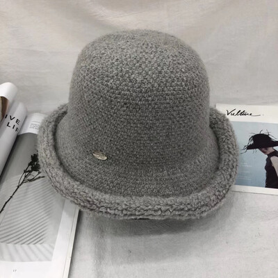 Hat autumn&winter fashion wool warm hat solid color student fisherman hat personality knitted hat hundred set casual basin hat
Hat autumn&winter fashion wool warm hat solid color student fisherman hat personality knitted hat hundred set casual basin hat