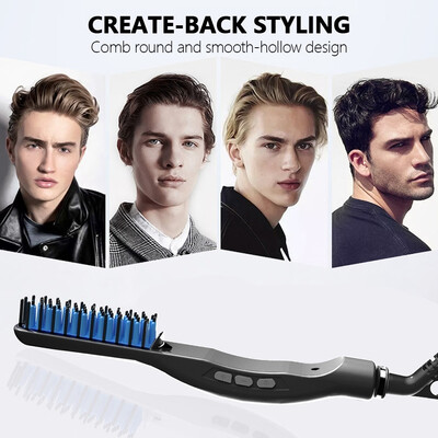 EU Plug Quick Heating Comb Men & Women Hair Styling Comb Electric Heating Hair Straightener Brush Beard Gifts220-240V
EU Plug Quick Heating Comb Men & Women Hair Styling Comb Electric Heating Hair Straightener Brush Beard Gifts220-240V
