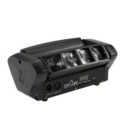 Tomshine Upgrade Version DMX512 40W Head Moving Rotatable RGBW LED Mini Spider Stage Beam Light 11CH Channels for Bar Disco DJ Sho
Tomshine Upgrade Version DMX512 40W Head Moving Rotatable RGBW LED Mini Spider Stage Beam Light 11CH Channels for Bar Disco DJ Sho