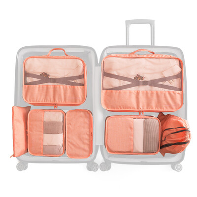 7 PCS Travel Luggage Packing Bag Set Portable Clothes Organizer Water-resistant Storage Cubes Pouch Set
7 PCS Travel Luggage Packing Bag Set Portable Clothes Organizer Water-resistant Storage Cubes Pouch Set