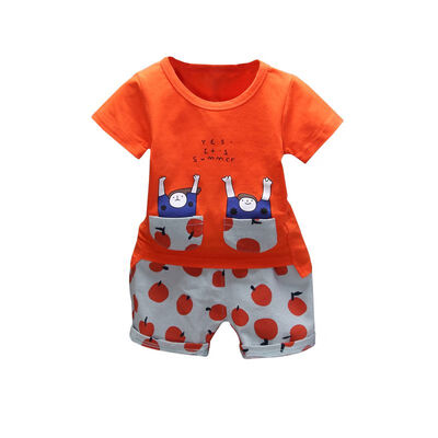 Summer Baby Boy Khaki Cartoon Sets Print Short Sleeve Shirt BlouseFruit Print Shorts Suits Kids Casual Outfits Clothes 2Pcs
Summer Baby Boy Khaki Cartoon Sets Print Short Sleeve Shirt BlouseFruit Print Shorts Suits Kids Casual Outfits Clothes 2Pcs