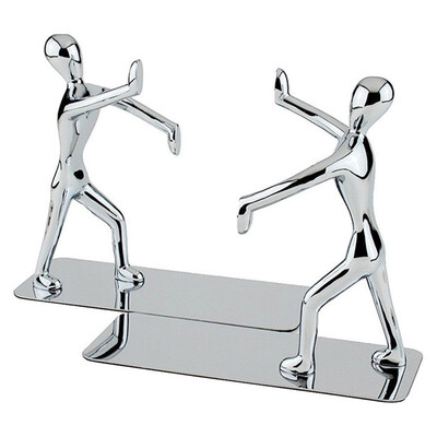 Bookend Support Humanoid Villain Kicks Leg Book Stand Durable Study Office Decoration Alloy
Bookend Support Humanoid Villain Kicks Leg Book Stand Durable Study Office Decoration Alloy