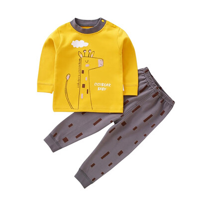 Kids Boys Pajama Sets Cartoon Print Long Sleeve O-Neck Cute T-Shirt Tops with Pants Baby Girls Child Autumn Sleeping Clothes
Kids Boys Pajama Sets Cartoon Print Long Sleeve O-Neck Cute T-Shirt Tops with Pants Baby Girls Child Autumn Sleeping Clothes
