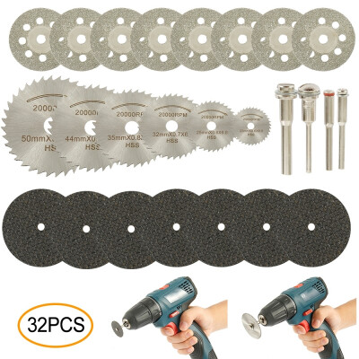 32Pcsset DIY Rotary Tool Cutting Wheel Kit Mini Circular Saw Blade&Diamond Cutting Wheel Cutting Disc
32Pcsset DIY Rotary Tool Cutting Wheel Kit Mini Circular Saw Blade&Diamond Cutting Wheel Cutting Disc