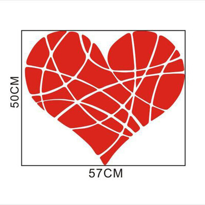 Gobestart Valentines Day Love Geometry Window Wall Sticker Mural Decor Decal Removable
Gobestart Valentines Day Love Geometry Window Wall Sticker Mural Decor Decal Removable