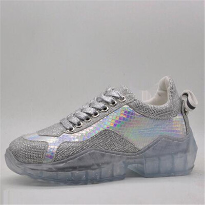 2019 New Fashion Womens Chunky Shoes Woman Triple Sole Metallic Sequins Women Glitter Platform Sneakers Height Increase Shoes
2019 New Fashion Womens Chunky Shoes Woman Triple Sole Metallic Sequins Women Glitter Platform Sneakers Height Increase Shoes