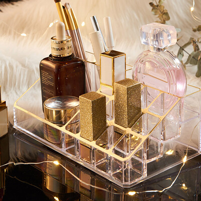 Toponeto Cosmetic Storage Rack Lipstick Display Stand Case Makeup Brush Holder Organizer
Toponeto Cosmetic Storage Rack Lipstick Display Stand Case Makeup Brush Holder Organizer
