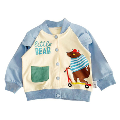 Autumn Baby Girls Cute Cartoon Print Comfort Slim Cotton Jacket Warm Coat Zipper Round Collar Tops Spring
Autumn Baby Girls Cute Cartoon Print Comfort Slim Cotton Jacket Warm Coat Zipper Round Collar Tops Spring