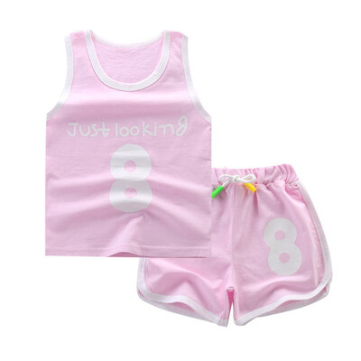 Summer Short Sleeve Number Print Tops Vest Shorts Toddler Casual Outfits Sets for Baby Boys Girls
Summer Short Sleeve Number Print Tops Vest Shorts Toddler Casual Outfits Sets for Baby Boys Girls
