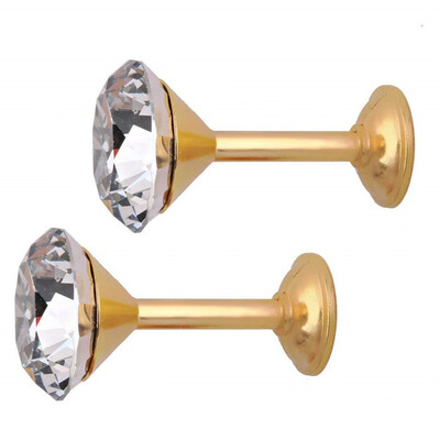 Toponeto 2PC Crystal Curtain Hooks Curtain Buckle Wall Holdbacks Decorative Tiebacks
Toponeto 2PC Crystal Curtain Hooks Curtain Buckle Wall Holdbacks Decorative Tiebacks