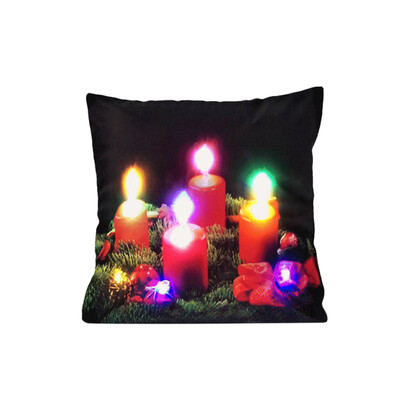 Tailored The New Color Lights Christmas Pillow LED Lights Pillow Creative Printing Linen
Tailored The New Color Lights Christmas Pillow LED Lights Pillow Creative Printing Linen