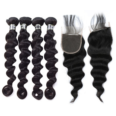 Amazing Star Loose Wave Bundles with Closure Brazilian Virgin Hair Loose Wave with Closure Human Hair with 4x4 Crochet Closure
Amazing Star Loose Wave Bundles with Closure Brazilian Virgin Hair Loose Wave with Closure Human Hair with 4x4 Crochet Closure