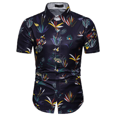 Tailored Summer Casual Fashion Mens 3D Color Print Trend Color Short-sleeved Shirt Blouse
Tailored Summer Casual Fashion Mens 3D Color Print Trend Color Short-sleeved Shirt Blouse