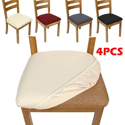 4pcs Removable Stretch Chair Seat Covers Elastic Chair Hood Seat Dining Room Wedding Chair Decor Washable Slipcover
4pcs Removable Stretch Chair Seat Covers Elastic Chair Hood Seat Dining Room Wedding Chair Decor Washable Slipcover