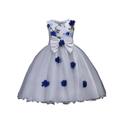 Dress Childrens Embroidery Flower Sleeveless Princess Dress For Girl 5 Colors Ball Gown Wedding Dress
Dress Childrens Embroidery Flower Sleeveless Princess Dress For Girl 5 Colors Ball Gown Wedding Dress